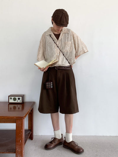 MV Retro Japanese Polo Collar Shirt