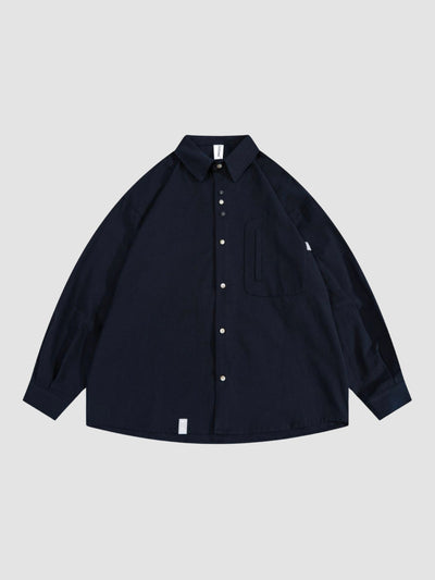 MV Retro Loose Versatile Cotton Shirt