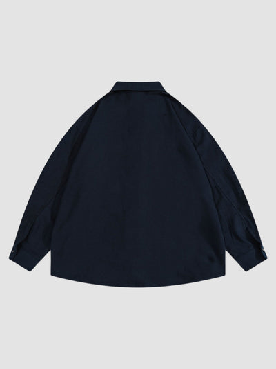 MV Retro Loose Versatile Cotton Shirt