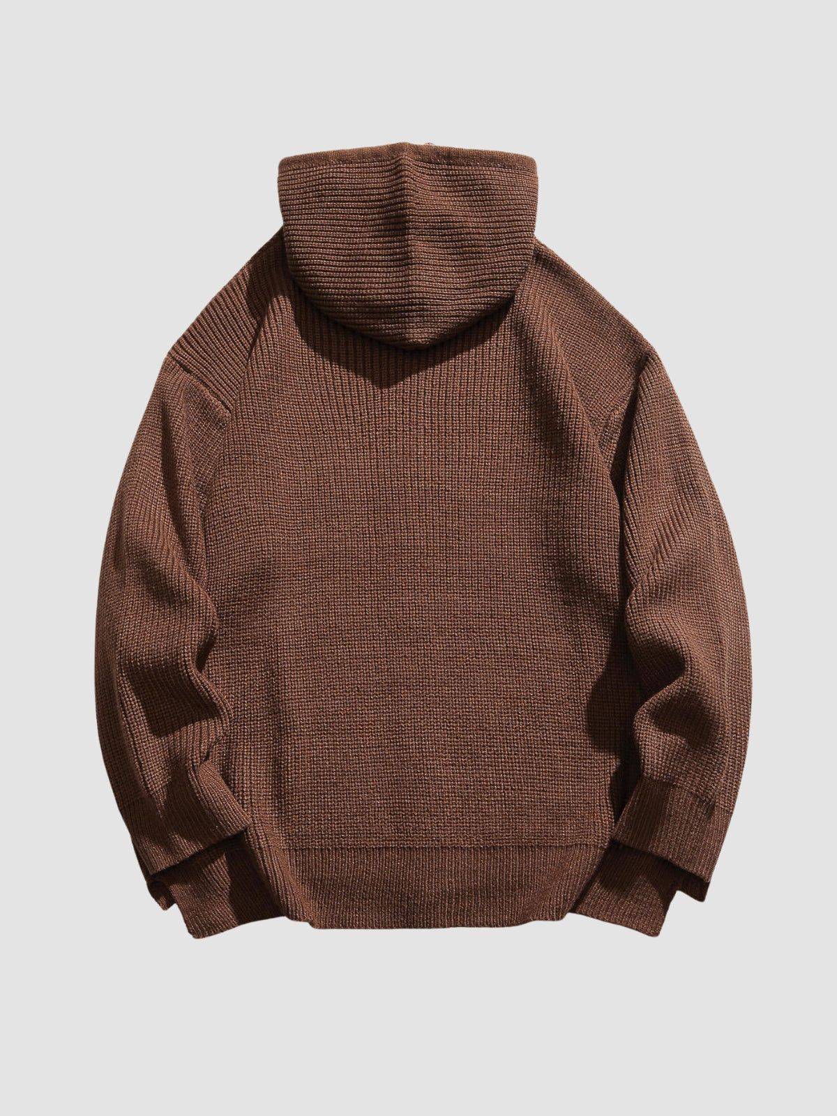 MV Retro Hooded Versatile Knitted Cardigan Jacket