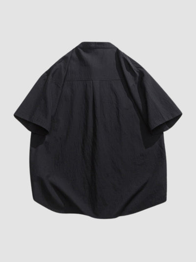 MV Retro Casual Stand Up Collar Shirt