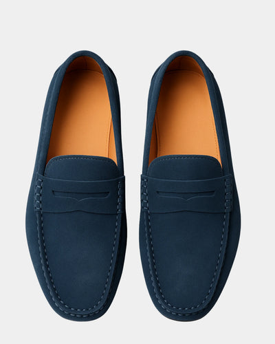 VALENTINO LOAFERS - NAVY BLUE