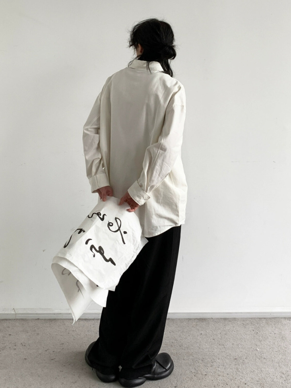 MV Retro Loose Versatile Cotton Shirt
