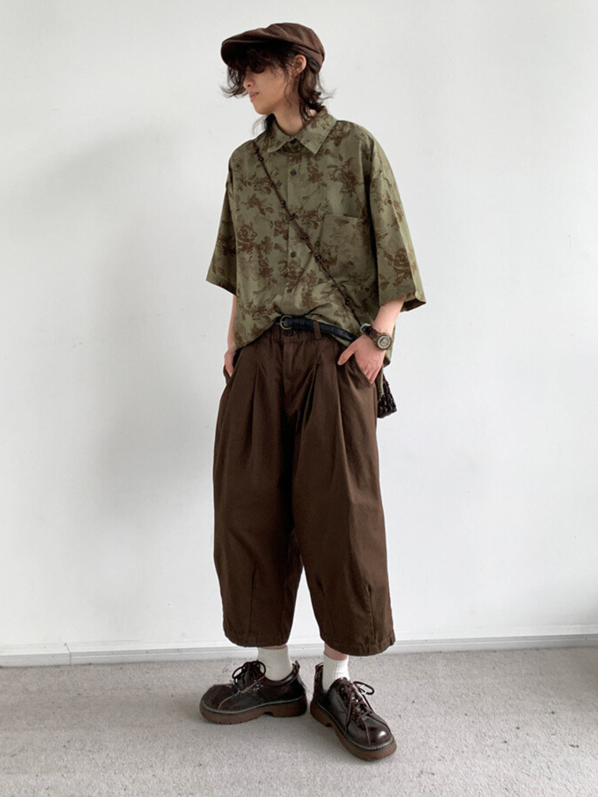 MV Retro Harajuku Floral Shirt