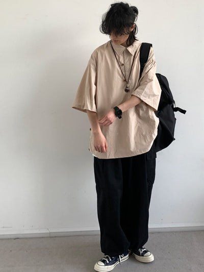 MV Retro Silhouette Loose Shirt