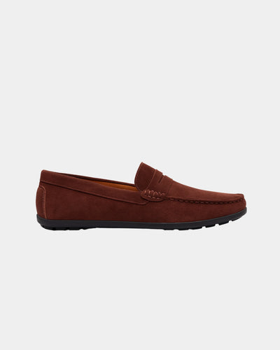 VALENTINO LOAFERS - CHESTNUT BROWN