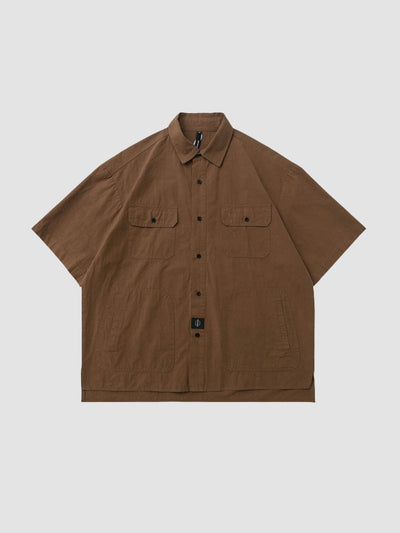MV Retro Silhouette Short-Sleeved Shirt