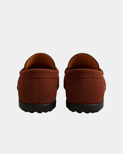 VALENTINO LOAFERS - CHESTNUT BROWN