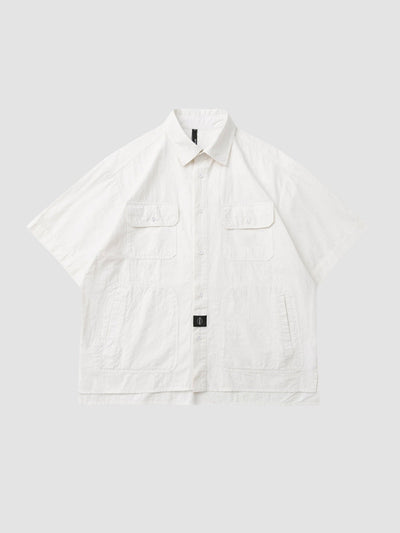 MV Retro Silhouette Short-Sleeved Shirt
