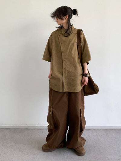 MV Retro Chinese Loose National Style Casual Shirt