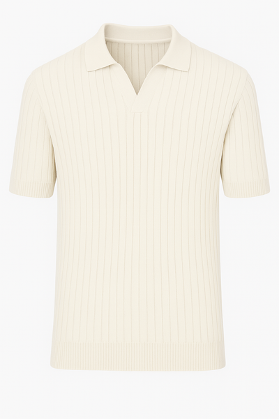 MV Athletic Fit Knitted Polo Shirt