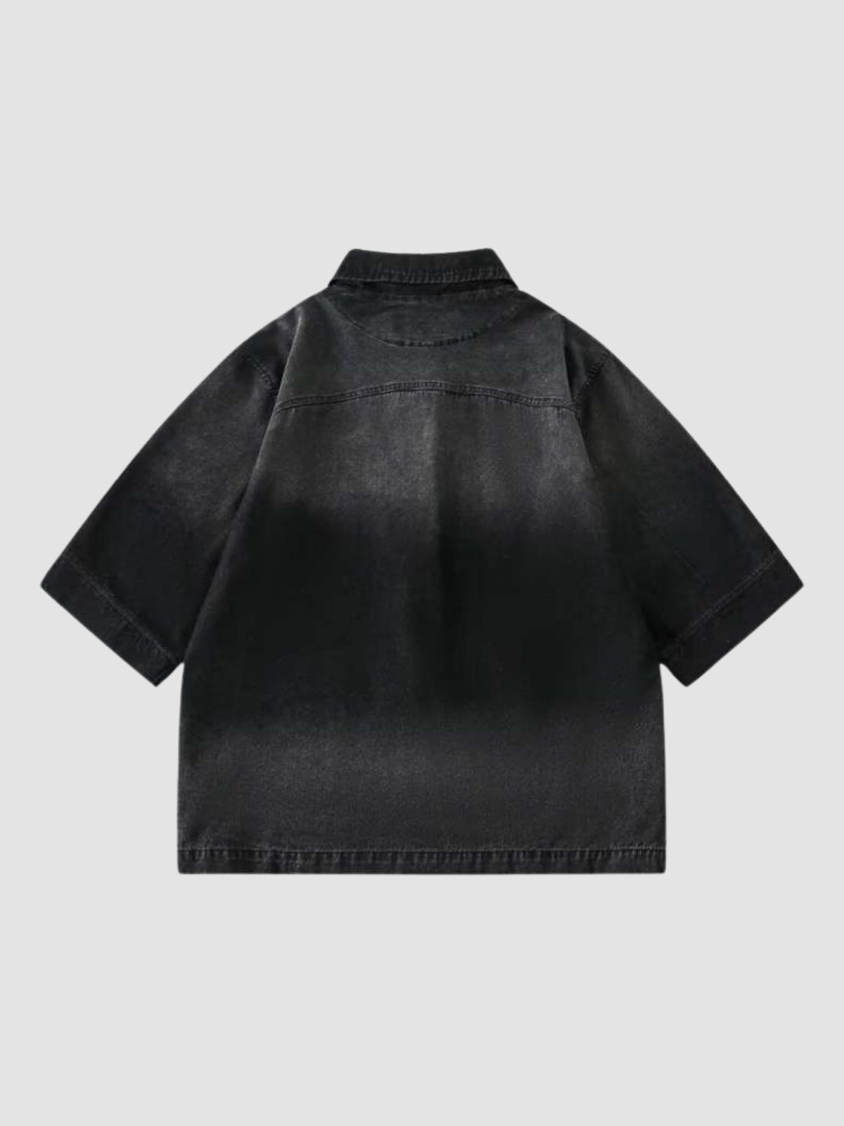 MV Retro Japanese Ethnic Denim Shirt