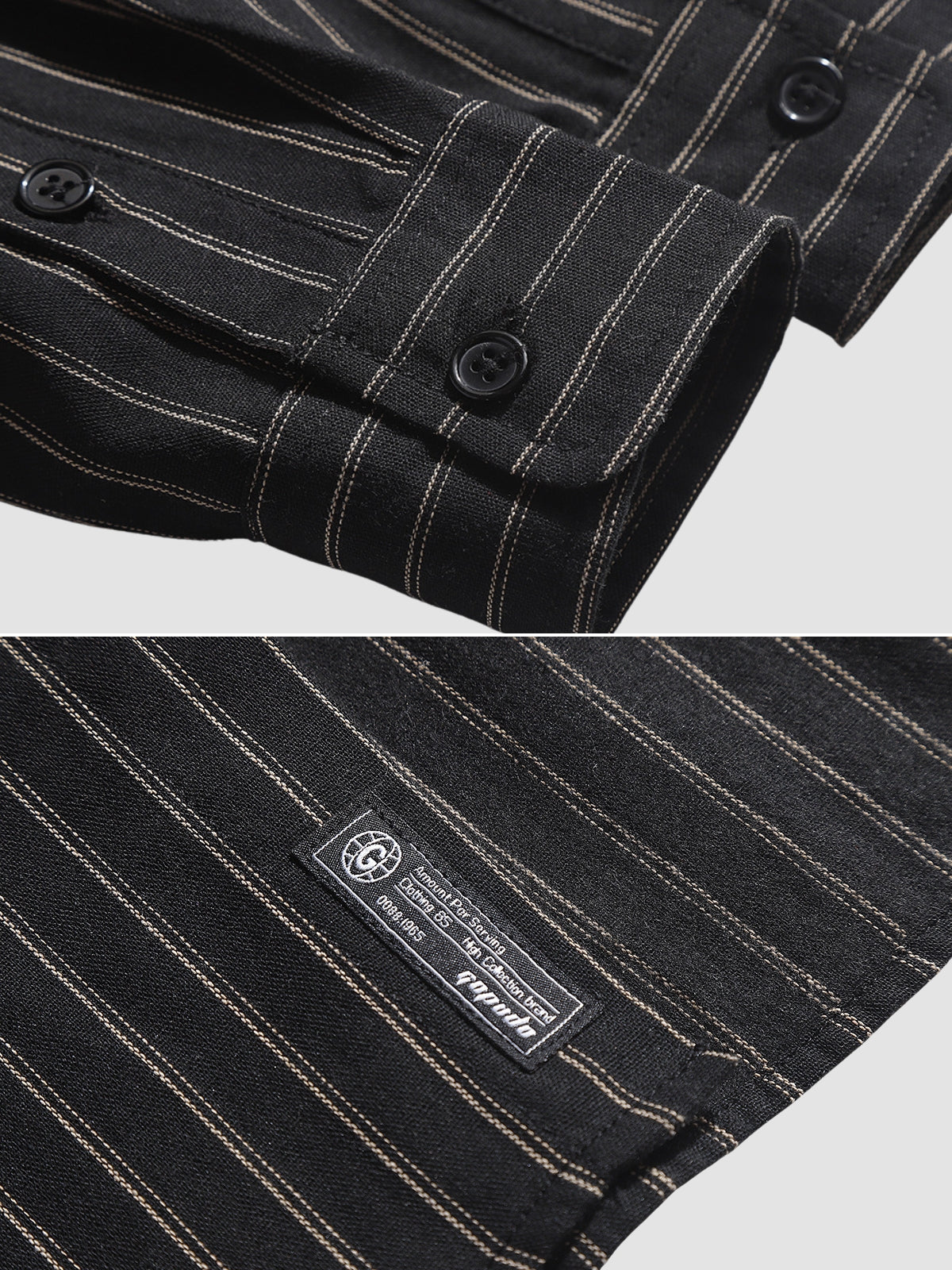 MV Retro Striped Loose Shirt