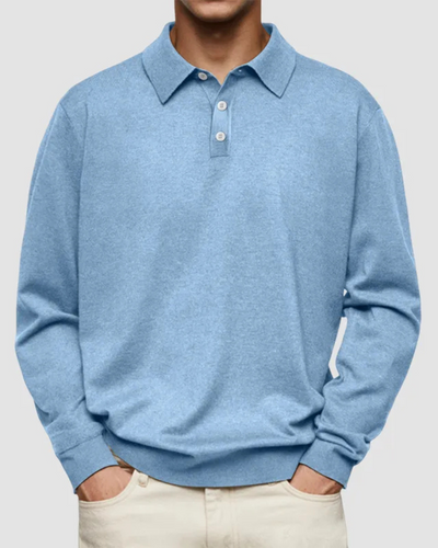 Kai – Solid Color Polo Shirt