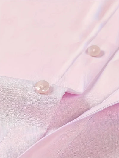 Byron - Elegant Long Sleeve Shirt With Button