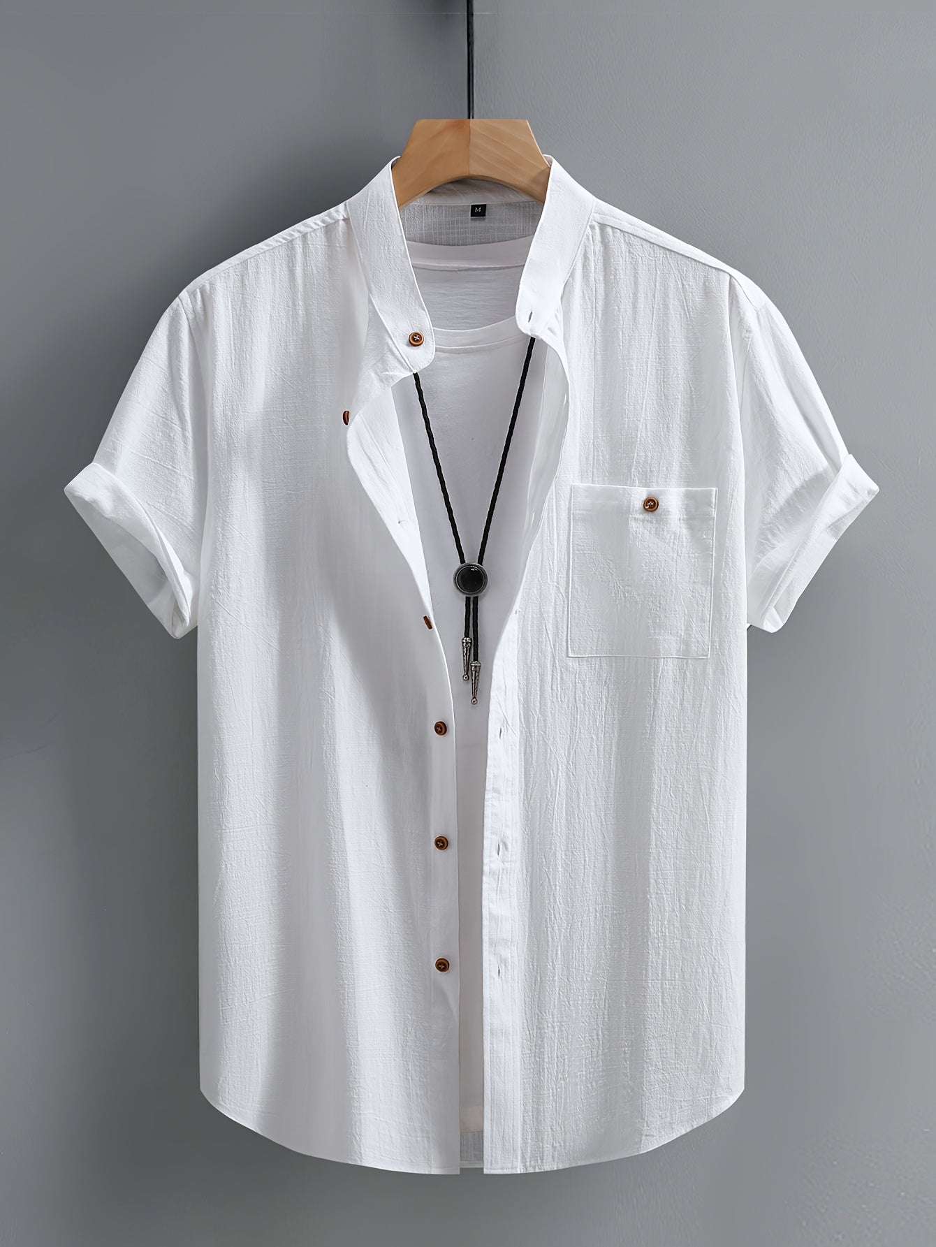 Tejada - Casual Cotton Shirt With Pocket