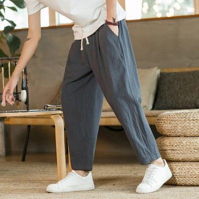 Arin - Minimal Cotton Trousers